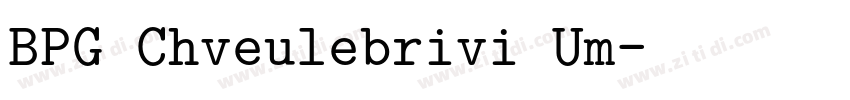 BPG Chveulebrivi Um字体转换 BPG Chveulebrivi Um字体转换
